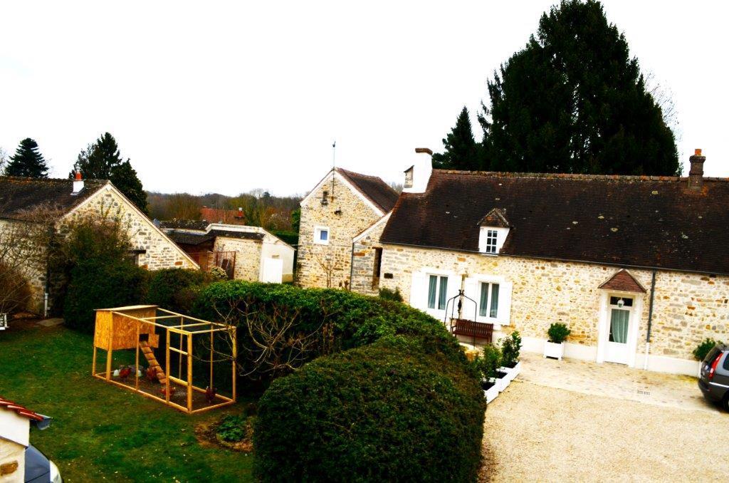 Bed and Breakfast La Ferme Des Ruelles Moigny Exterior foto